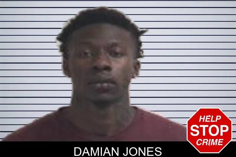 Damian Jones mugshot