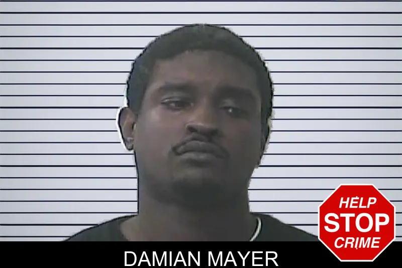 Damian Mayer mugshot