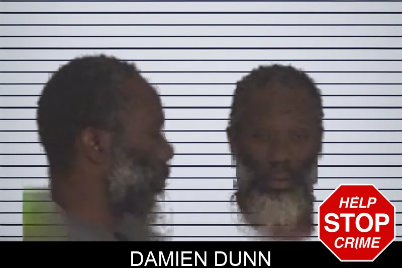 Damien Dunn mugshot