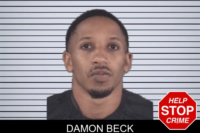 Damon Beck mugshot
