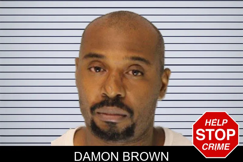 Damon Brown mugshot
