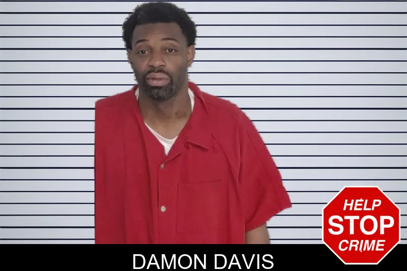 Damon Davis mugshot