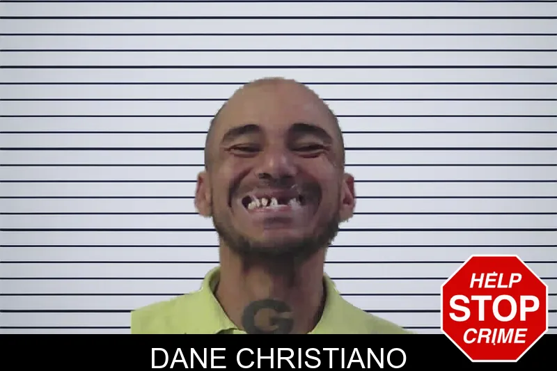 Dane Christiano mugshot