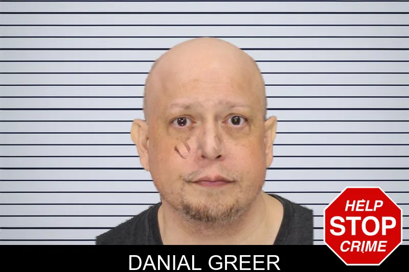Danial Greer mugshot