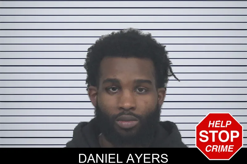 Daniel Ayers mugshot