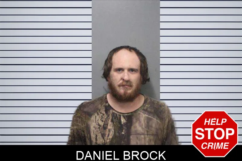 Daniel Brock mugshot