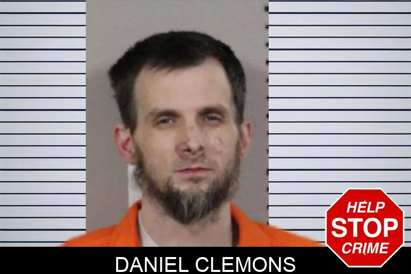 Daniel Clemons mugshot