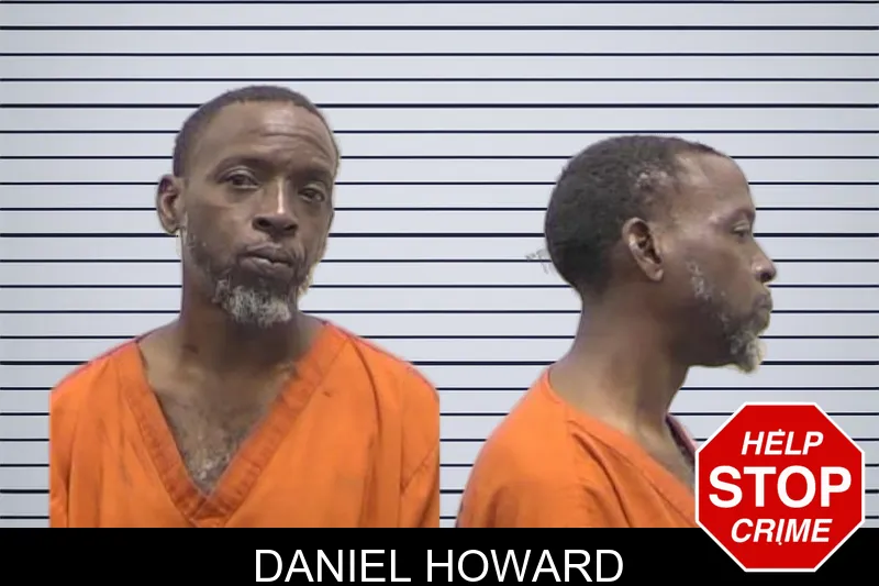 Daniel Howard mugshot