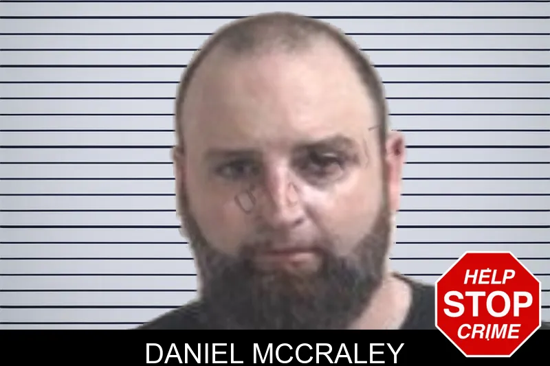 Daniel McCraley mugshot