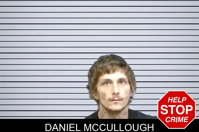 Daniel McCullough mugshot