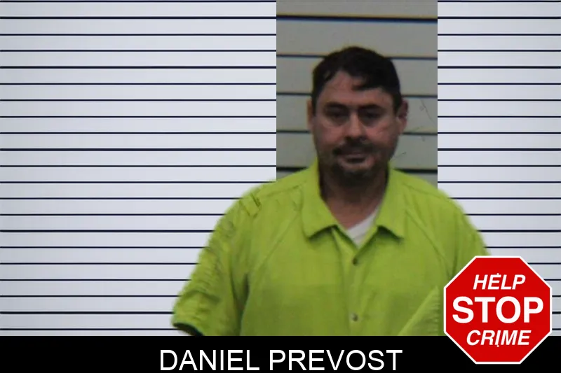Daniel Prevost mugshot