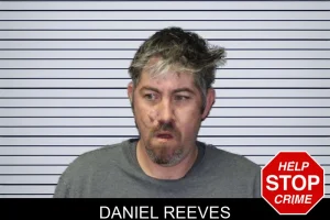 Daniel Reeves mugshot