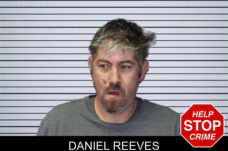 Daniel Reeves mugshot