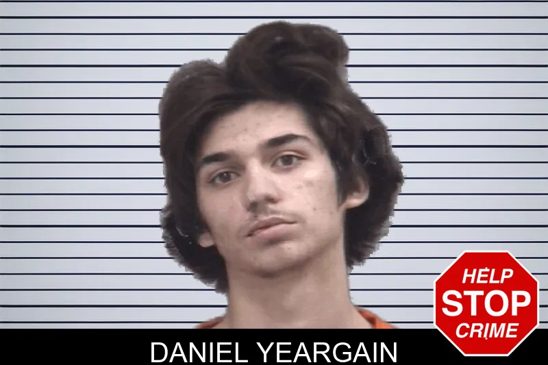 Daniel Yeargain mugshot