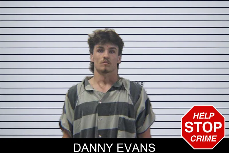 Danny Evans mugshot