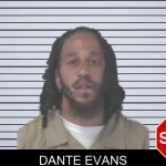 Dante Evans mugshot