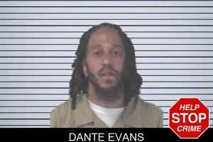 Dante Evans mugshot