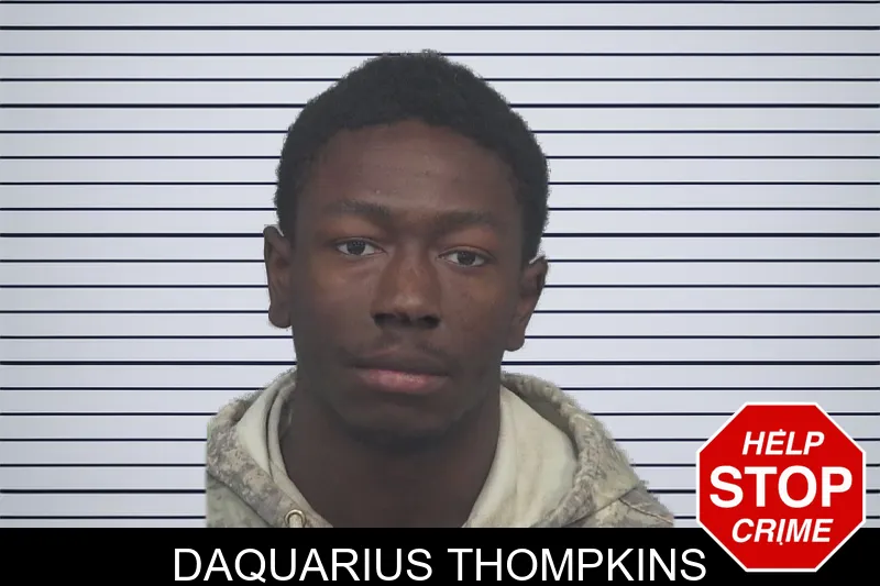 Daquarius Thompkins mugshot