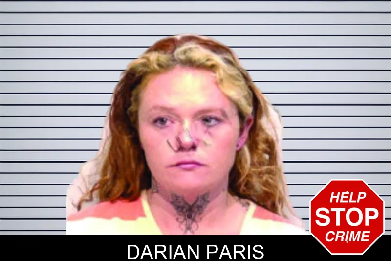 Darian Paris mugshot