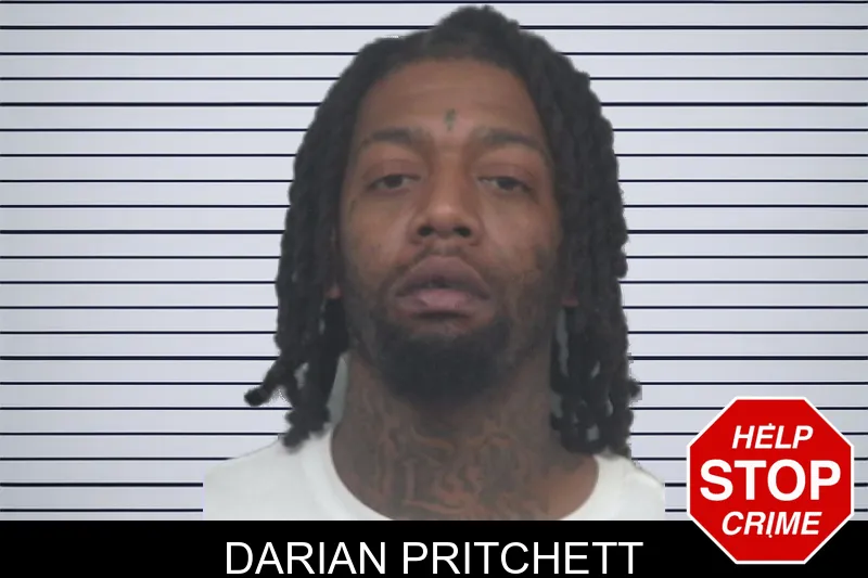 Darian Pritchett mugshot