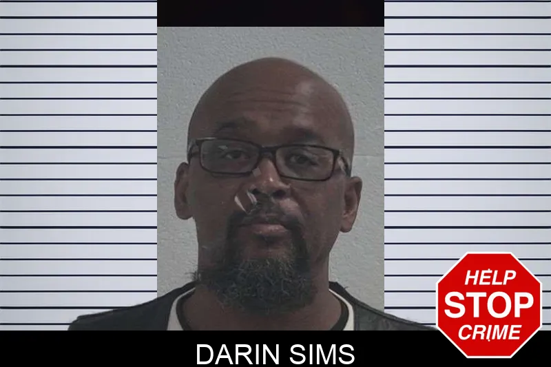 Darin Sims mugshot