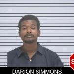 Darion Simmons mugshot