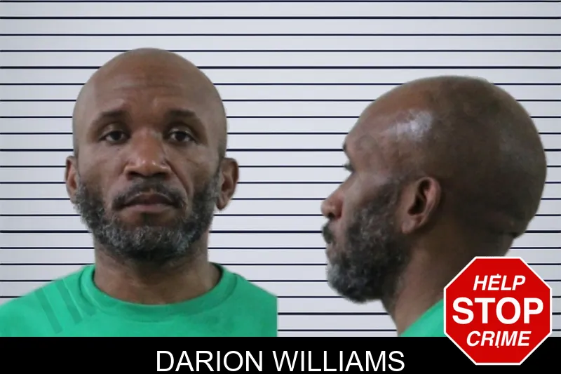 Darion Williams mugshot