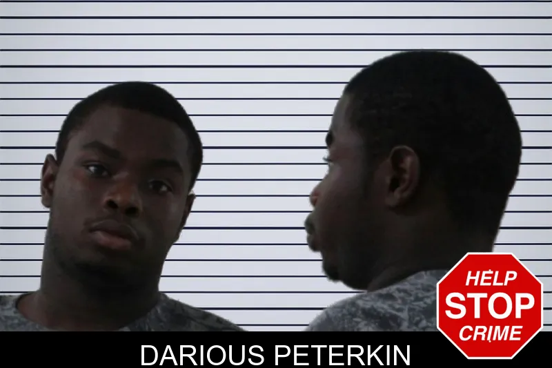 Darious Peterkin mugshot