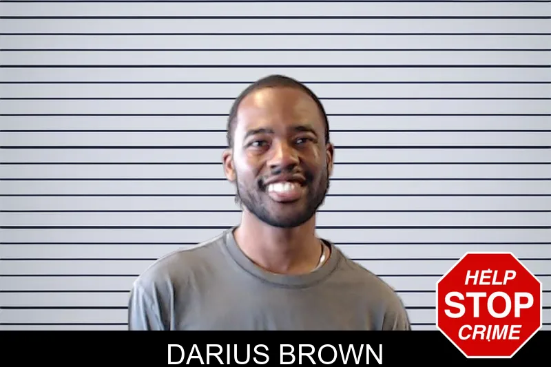 Darius Brown mugshot