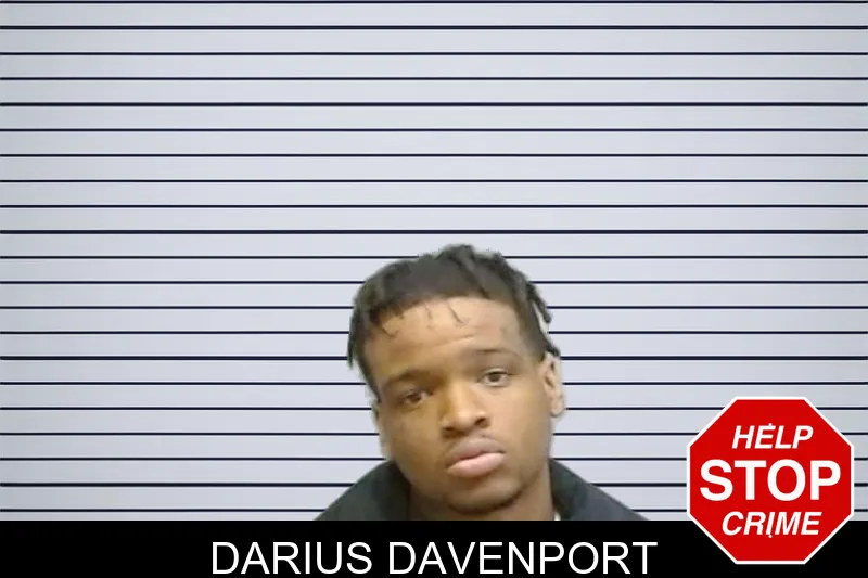 Darius Davenport mugshot