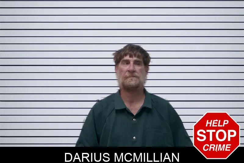 Darius McMillian mugshot
