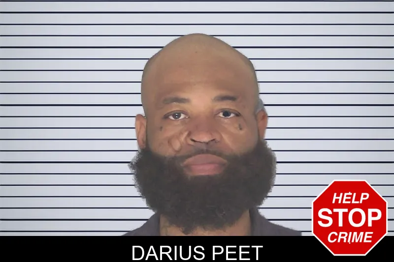 Darius Peet mugshot