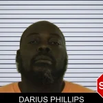 Darius Phillips mugshot