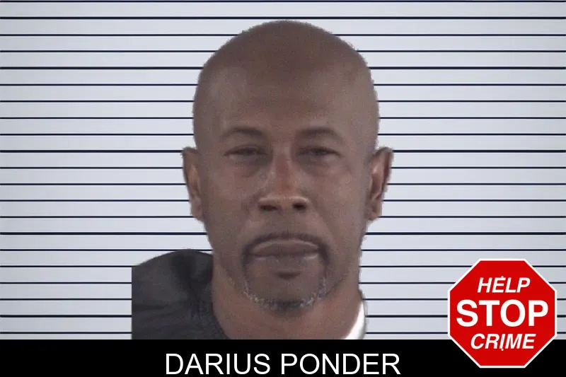 Darius Ponder mugshot