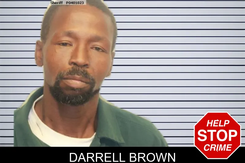 Darrell Brown mugshot