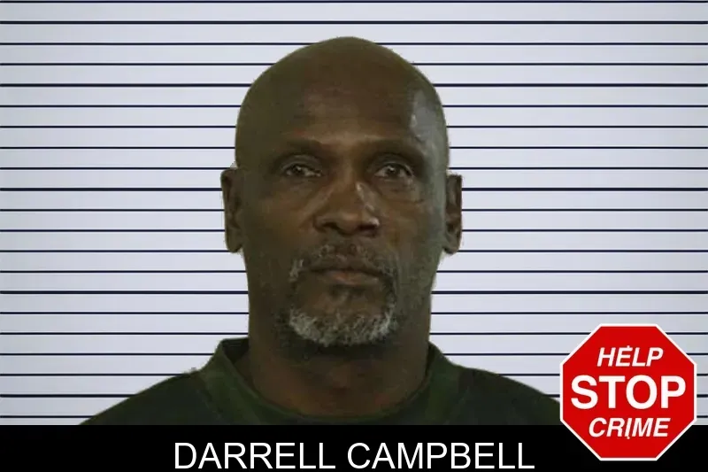 Darrell Campbell mugshot