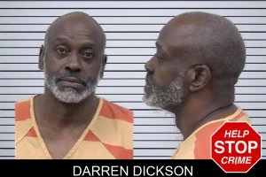 Darren Dickson mugshot