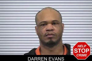 Darren Evans mugshot