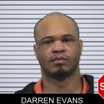 Darren Evans mugshot