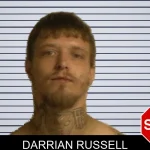 Darrian Russell mugshot