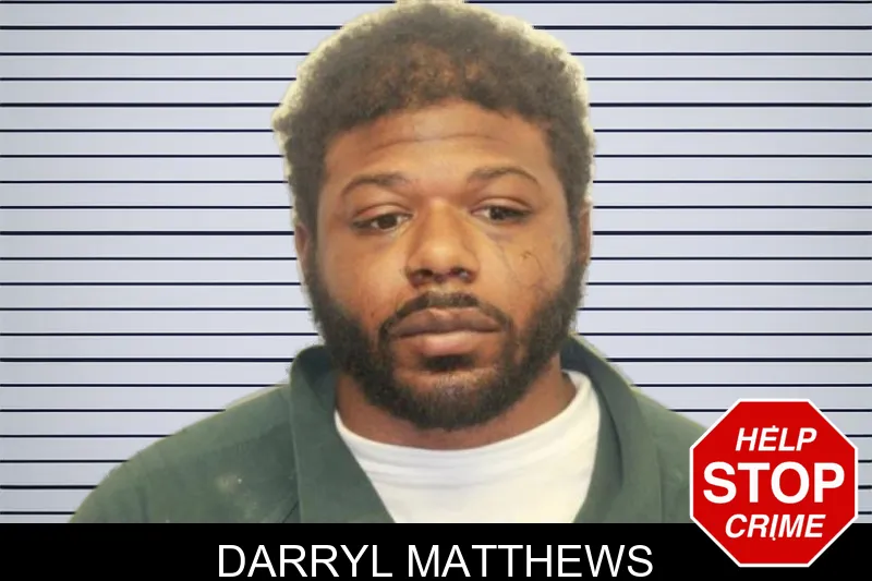 Darryl Matthews mugshot