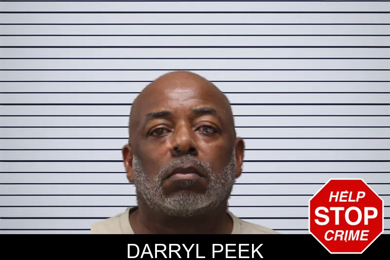 Darryl Peek mugshot