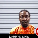 Darryn Sims mugshot