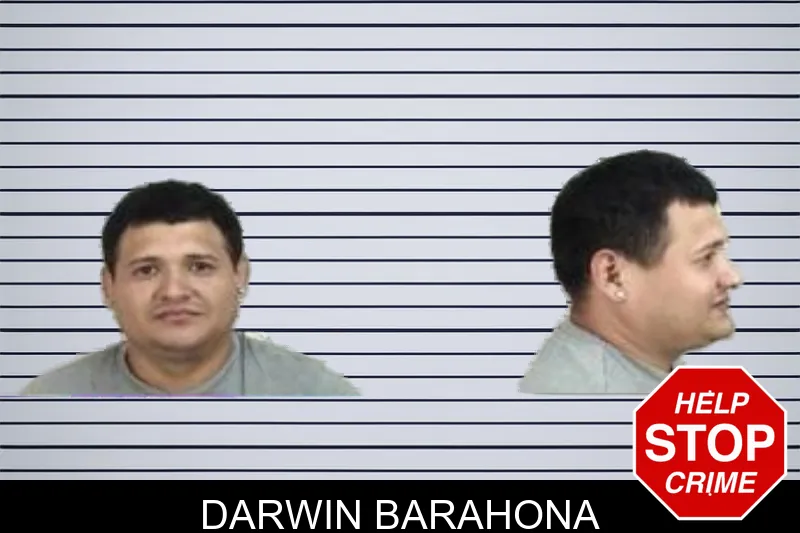 Darwin Barahona mugshot