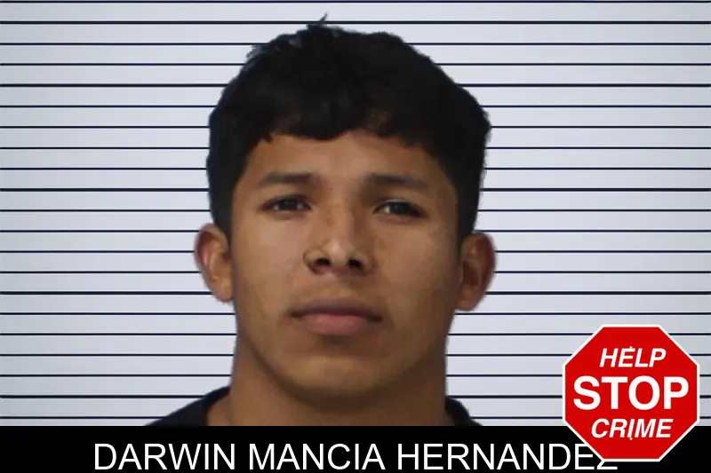 Darwin Mancia Hernandez mugshot