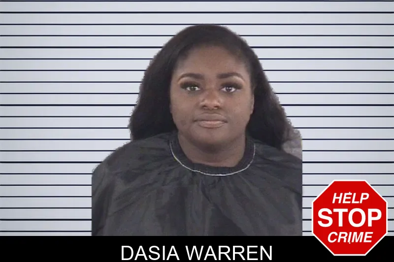 Dasia Warren mugshot