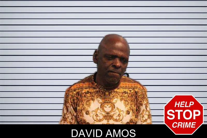 David Amos mugshot
