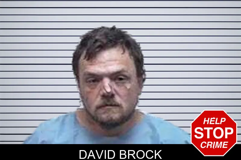 David Brock mugshot
