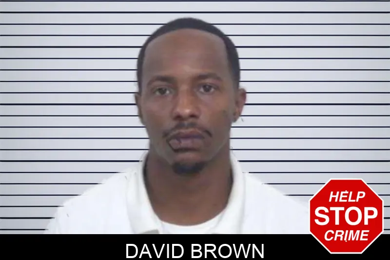 David Brown mugshot
