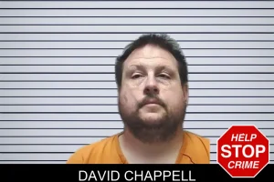 David Chappell mugshot